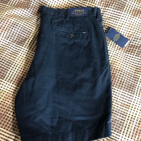 Polo Ralph Lauren Other - POLO BY RL Shorts Classic Fit Chino 9" Blue Sz 40